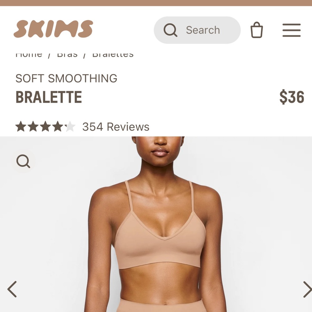 Gently used Skims Bralette size M
